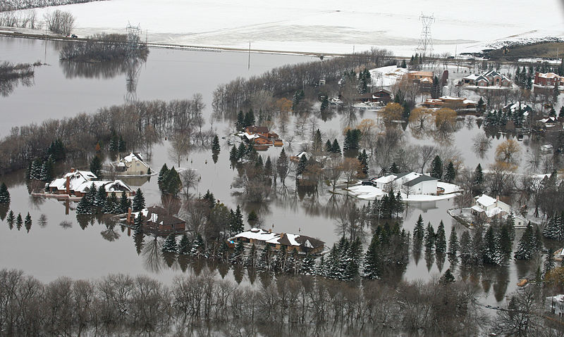 Flooded homes in MN, Andrea Booher, FEMA Photo Library 