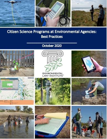 Cover of Citizen Science Programs at Environmental Agencies report