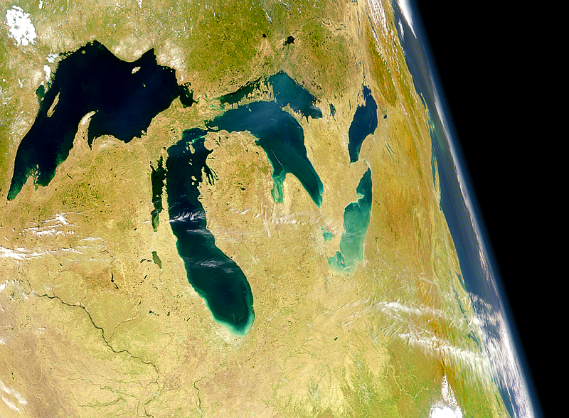 U.S. Great Lakes, NASA