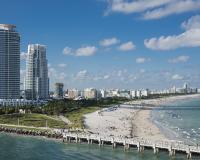 Miami coastline