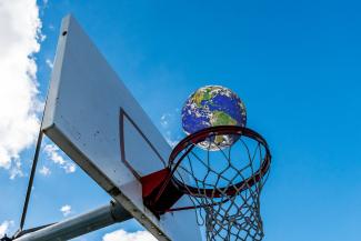 Earth basketball