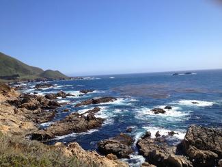 California coast, Ariel E Barry