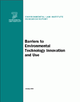 Barriers to Environmental Technology and Use